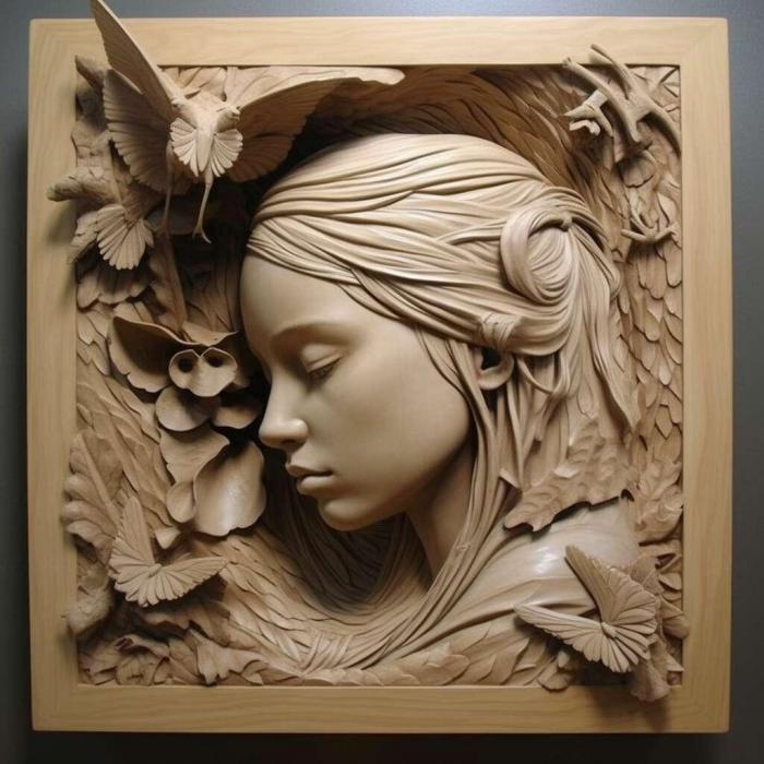 نموذج ثلاثي الأبعاد لآلة CNC 3D Art 